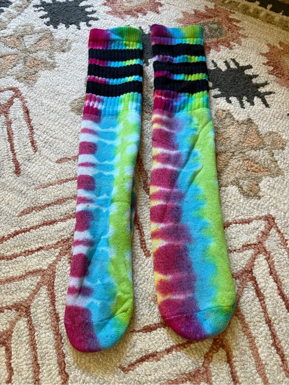 SkaterSocks tie dye one size